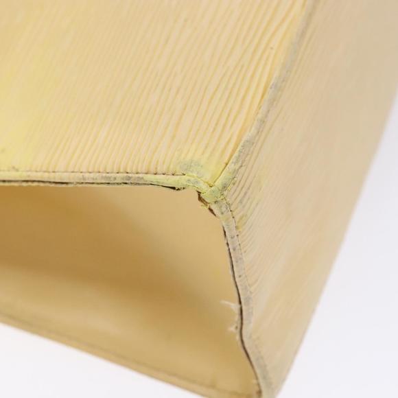 LOUIS VUITTON Epi Croisette PM Tote Bag Vanilla M5249A LV Auth bs28602 - Picture 14 of 16